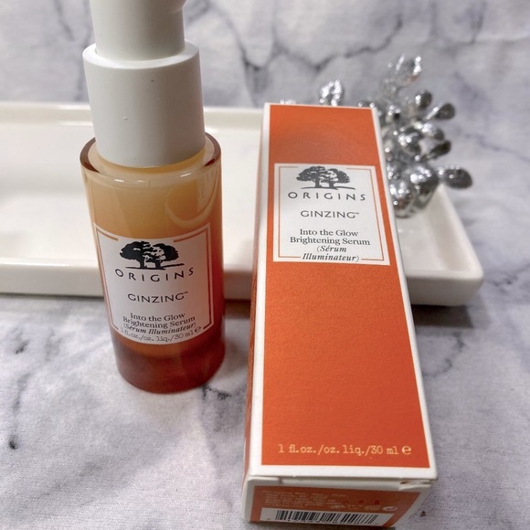 Origins Ginzing Into the Glow Brightening Serum, NEW - Full Size 1.0 oz/30 ml - Picture 3 of 13
